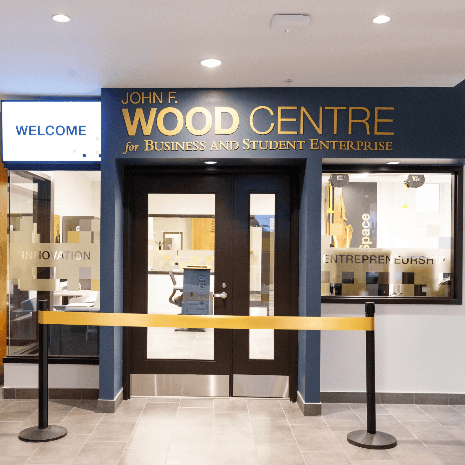 Wood Centre Entrance